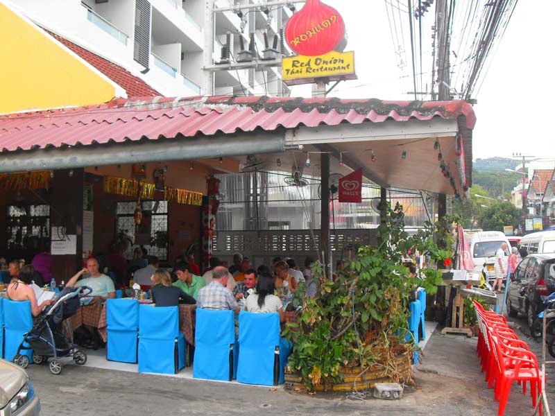 Red Onion Restaurant, Karon Beach, Phuket