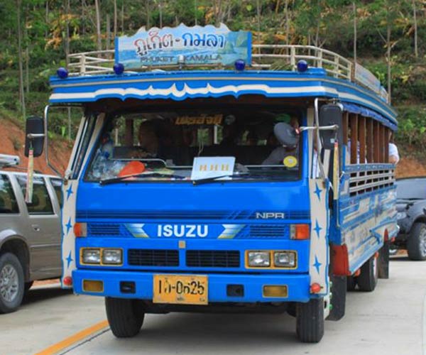 Phuket Baht Bus or Songteows
