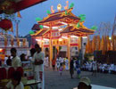 Chinese Temple with Vegetarian festival celebration