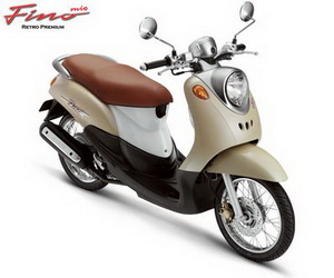 Fino scooter retro design from Yamaha