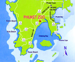 Phuket Zoo in Phuket Town